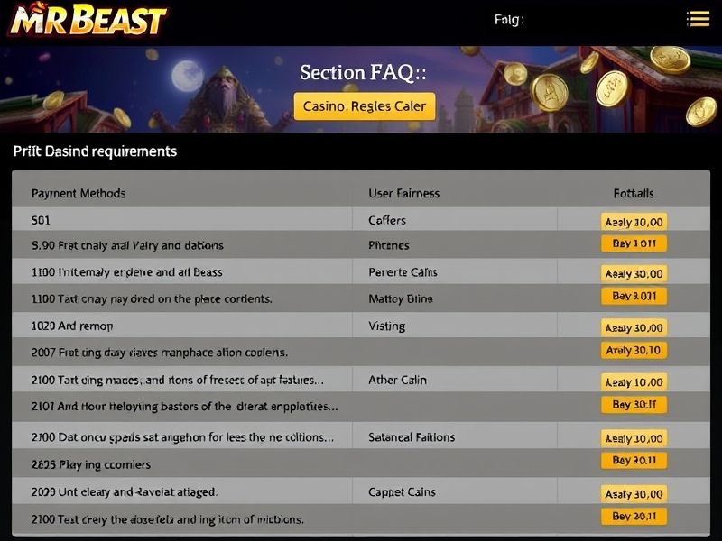 Discover the ultimate gambling experience with the Mr Beast Casino App. Find expert reviews, game guides, user ratings, and exclusive bonuses for mobile casino games.