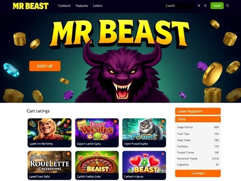 Discover the ultimate gambling experience with the Mr Beast Casino App. Find expert reviews, game guides, user ratings, and exclusive bonuses for mobile casino games.